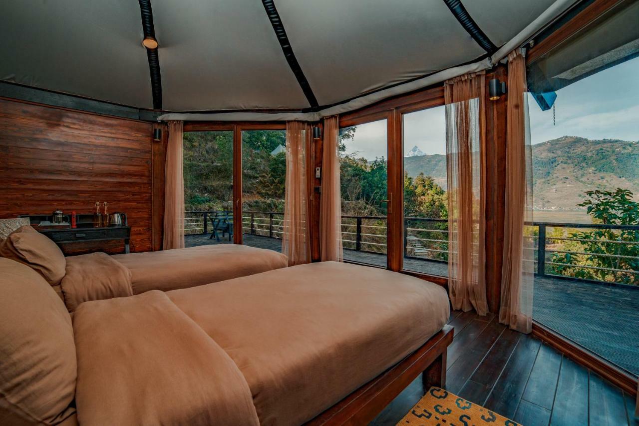 The Pavilions Himalayas Lake View 博卡拉 外观 照片